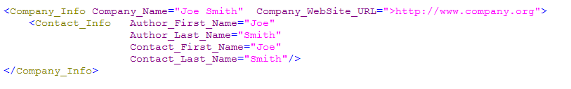 slim XML example